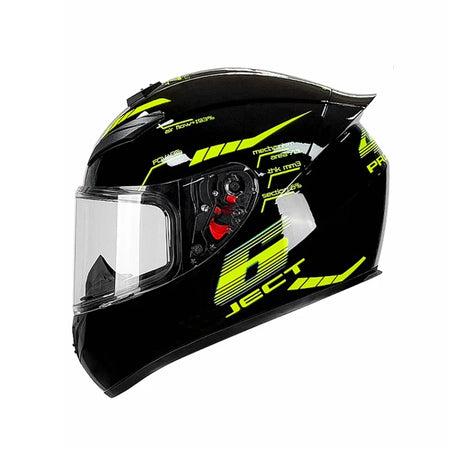 FML Unisex Full Face Bluetooth Motorcycle Helmet