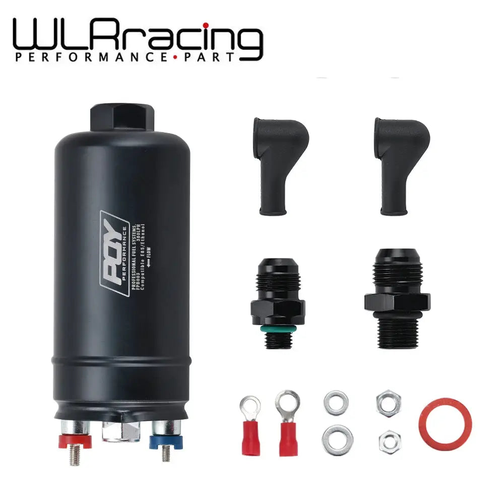 EFI 380LPH 1000HP TOP QUALITY External Fuel Pump E85 Compatible 044 Style New AN10 Inlet AN8 Outlet With Check Valve by InterCyprus Trading Ltd