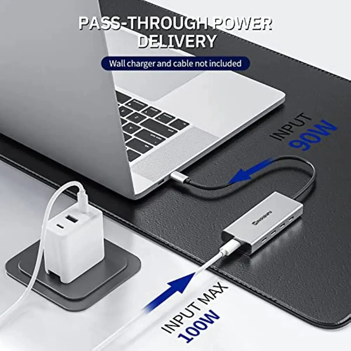 Minisopuru 10Gbps USB C Hub 100W PD For MacBook Pro iMac