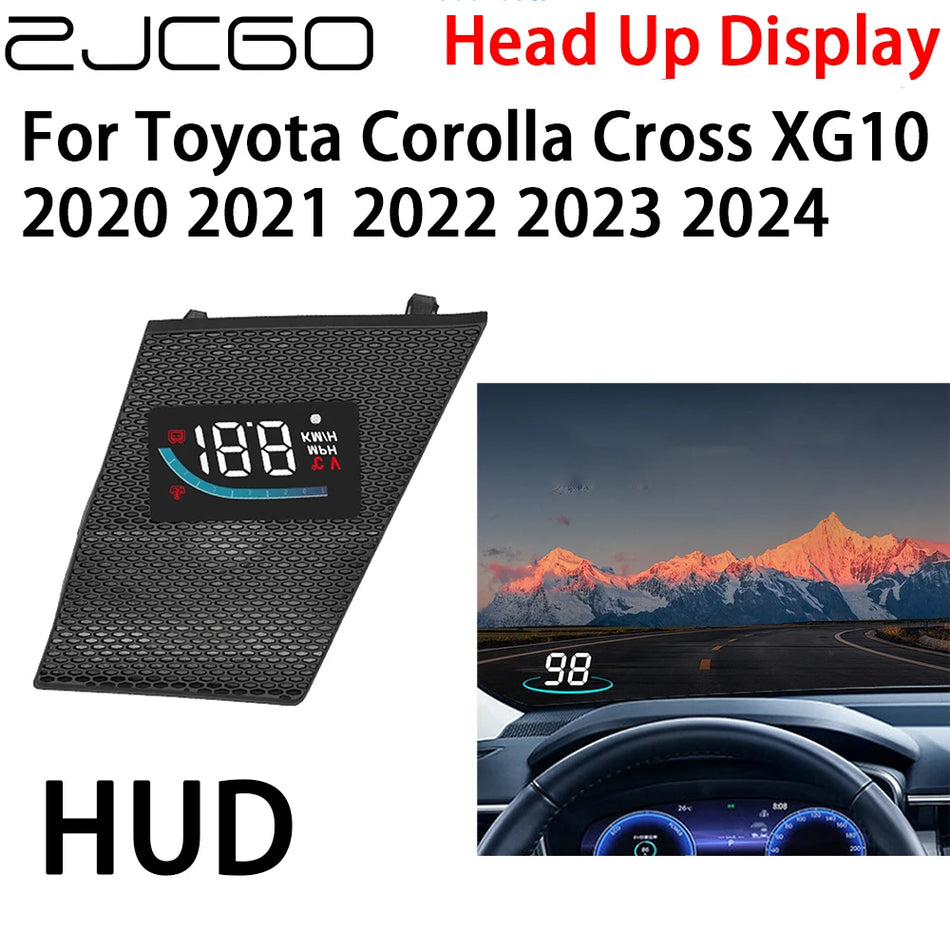 Οθόνη Head Up Display Ταχύμετρο για Toyota XG10 2020-2024