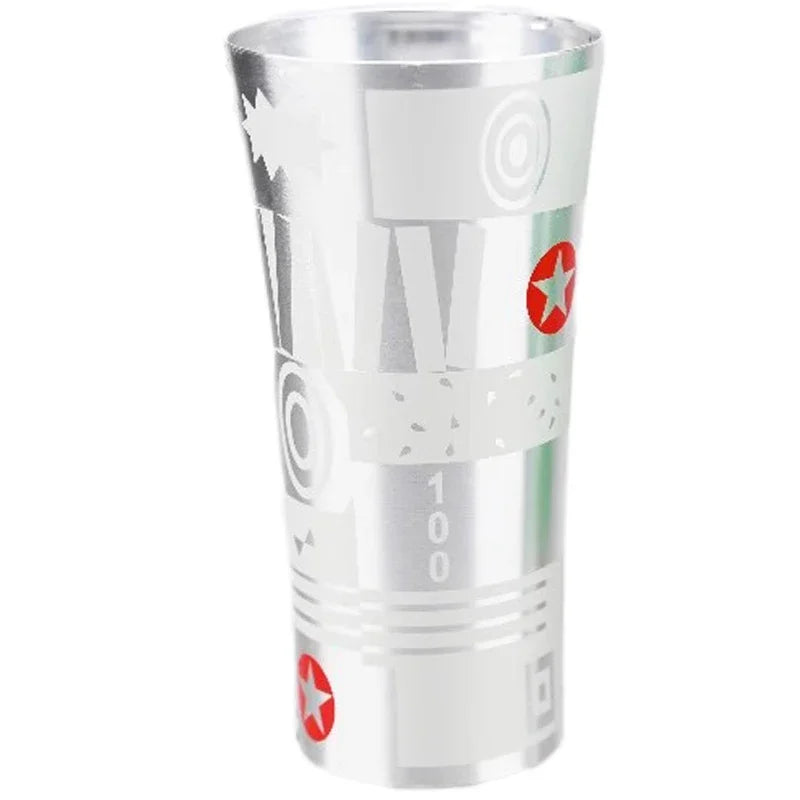 Color Changing Aluminum Beer Cup - Hammered Travel Mug C-1Pcs / 360ml