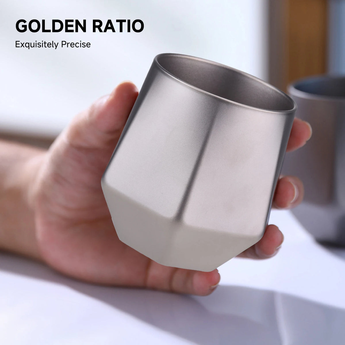 Camping Coffee Cup Lightweight 240ML &ndash; Vacuum Insulated