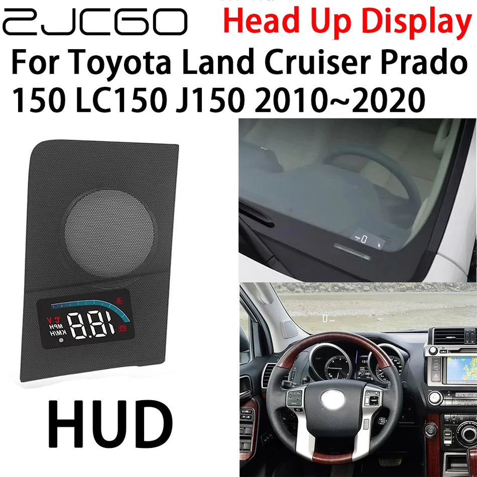 Οθόνη Head Up για Toyota Land Cruiser Prado 150 LC150/J150 5-Ίντσες Ενσύρματη Παρμπρίζ HUD