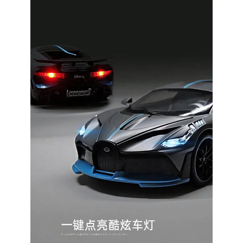 1:32 Bugatti Veyron Divo Alloy Diecast Car Model - Pull Back Miniature Vehicle for Kids