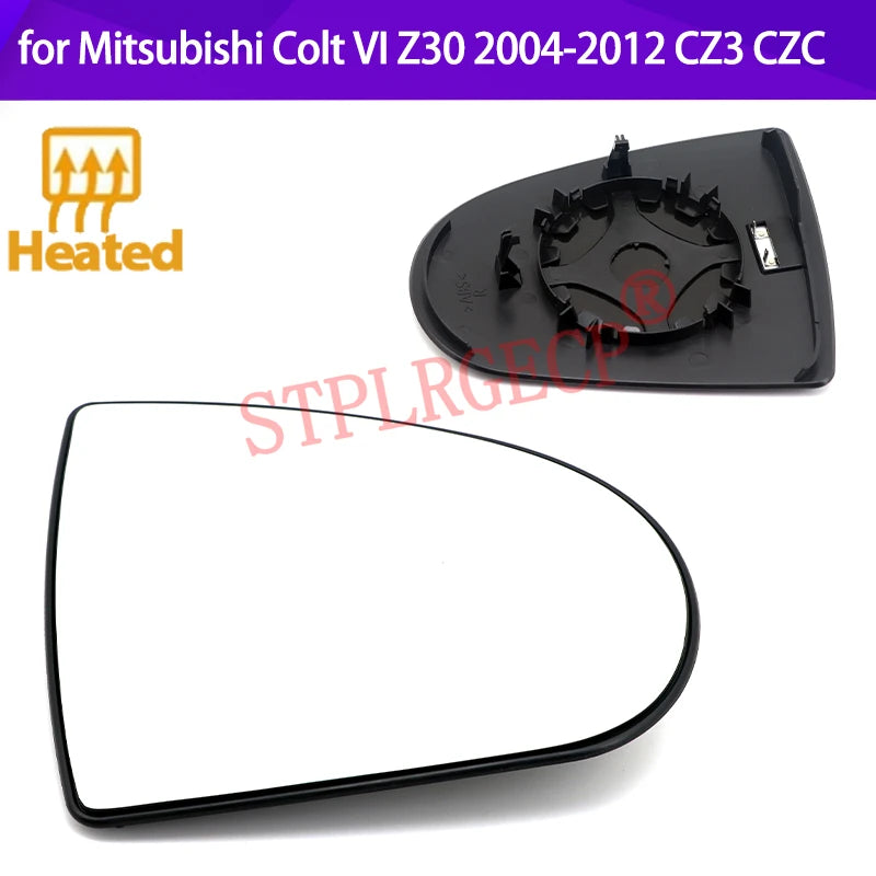 Espejo lateral calefaccionado de vidrio para Mitsubishi Colt Z30 CZ3 CZC
