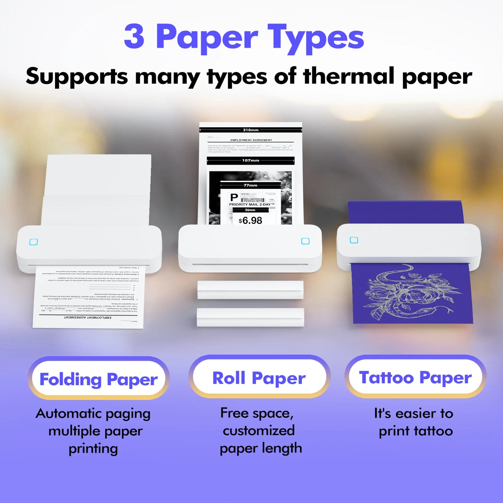 D80 A4 Portable Thermal Transfer Printer &ndash; Tattoo Transfer