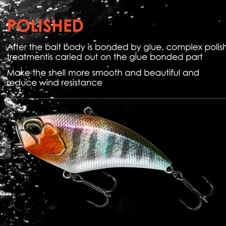MEREDITH Apex Vibe F85mm 24g Vibration Bait - Full Depth Fishing Lures