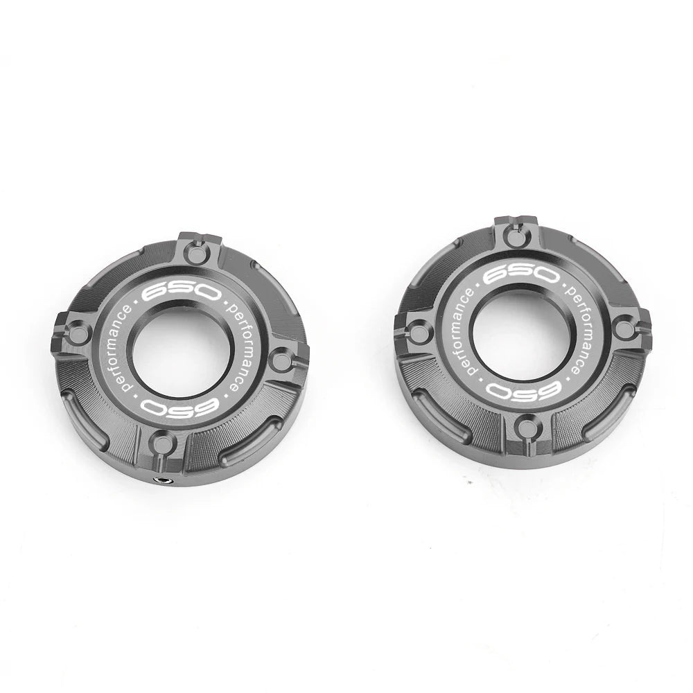 KAWASAKI Z900 Z650 RS Aluminium Alloy Three-Star Column Trim Caps 650-Titanium