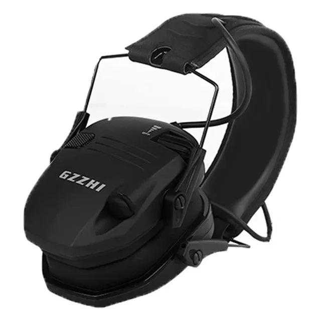Tactical Electronic Shooting Earmuff &ndash; Noise Reduction New black