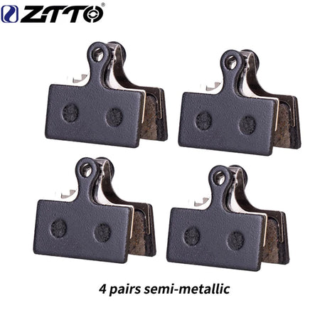 ZTTO 4 Pairs MTB Brake Pads G01S &ndash; Semi And Full Metallic 4 pairs Semi Metal