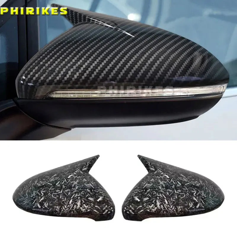 2шт ABS Зеркальная крышка для VW Golf 7 MK7 GTI R GTE GTD