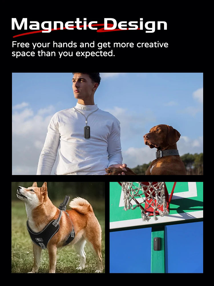 SJCAM C100 Plus Mini Thumb Camera &ndash; 4K Ultra High Definition Recording