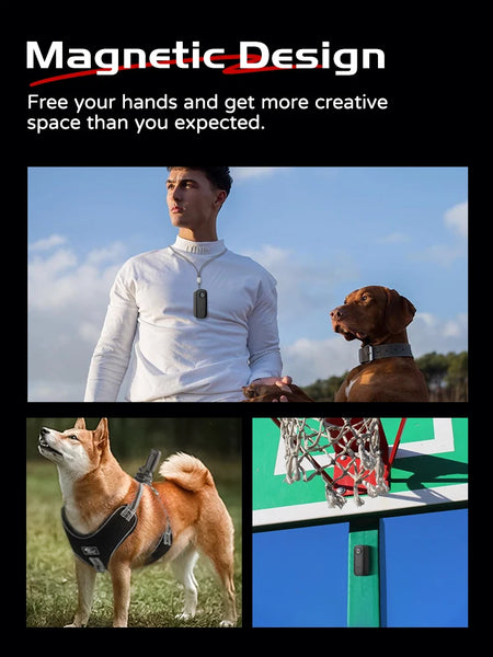 SJCAM C100 Plus Mini Thumb Camera &ndash; 4K Ultra High Definition Recording