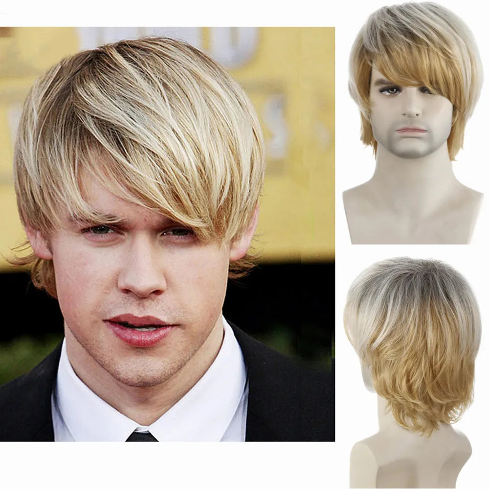 Silver Gray Short Men's Wig by Honey Dream - Stylish Daily Wear