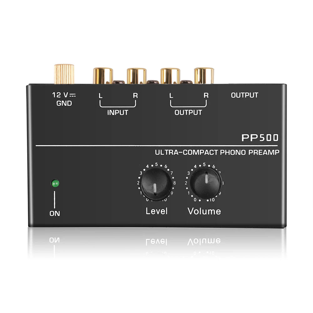 PP500 Phono Preamp - Ultra Compact Phono Preamplifier