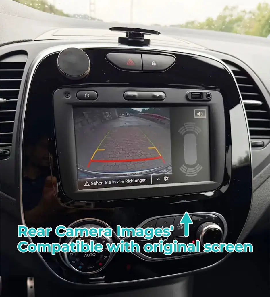 GreenYi Car Rear View Reversing Camera For Renault Captur Kaptur First Generation 2013~2017 Original OEM Accessorie Plug & Play by InterCyprus Trading Ltd
