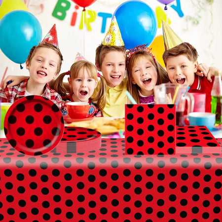 Ladybug Birthday Party Supplies Set