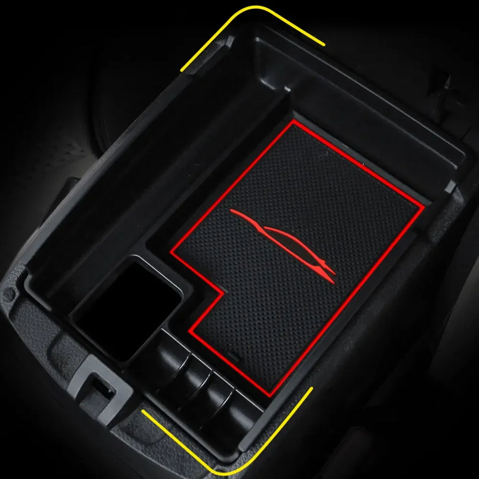 Κουτί Αποθήκευσης Υποβραχιόνιου Nissan X-Trail με Σιλικονούχο Στρώμα, Πλαστικό ABS