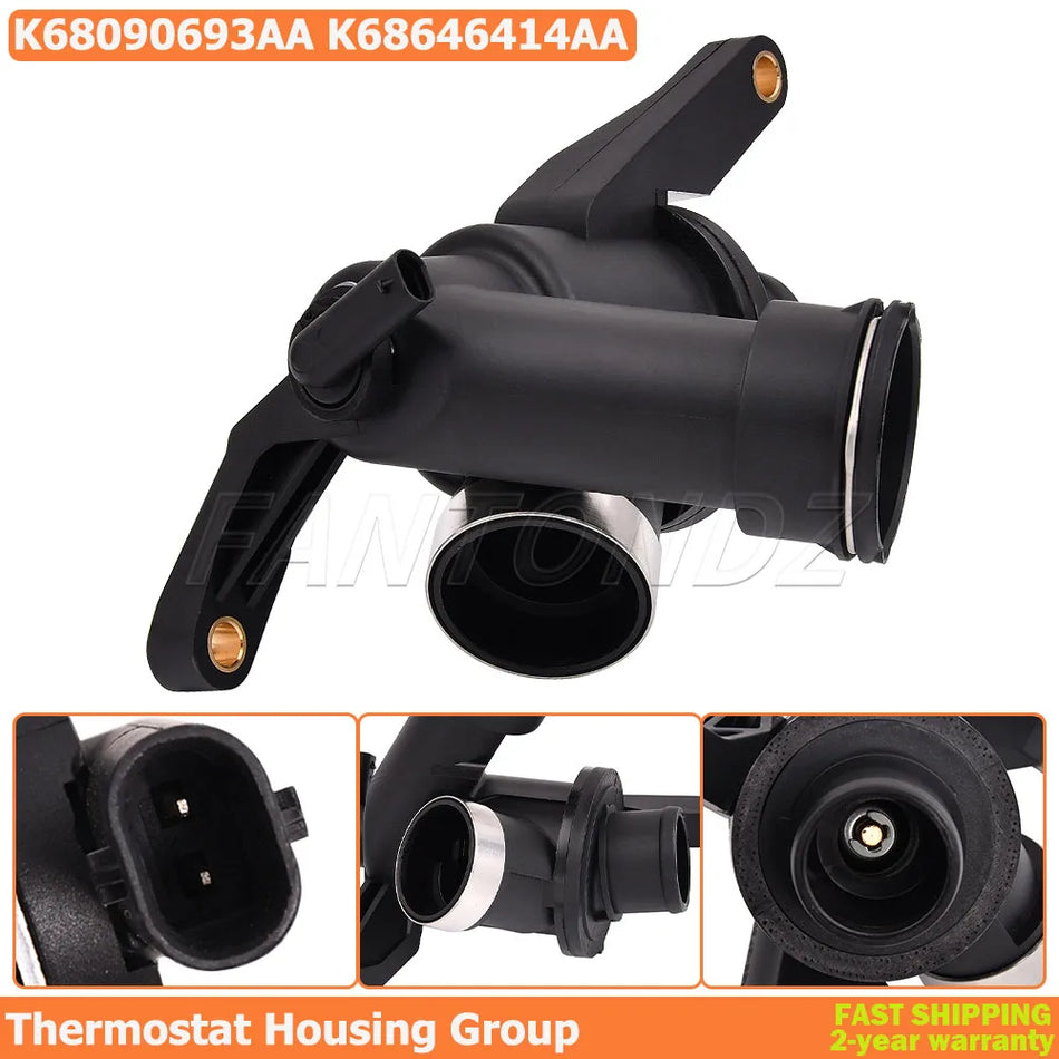 Kryt termostatu pro Jeep Compass Patriot MK49 MK74 K68646414AA