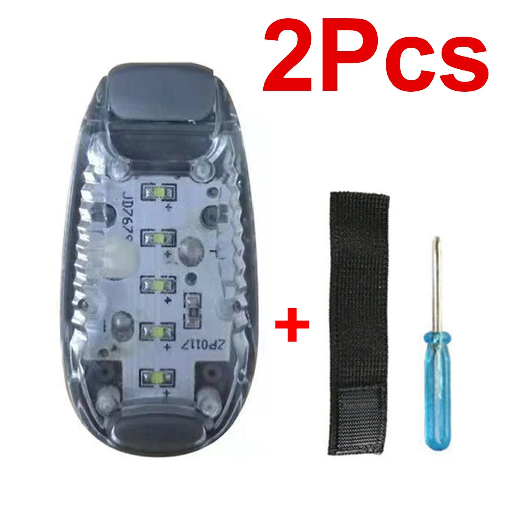 Waterproof Marine LED Navigation &amp; Bike Taillight with 3 Modes Gray-2Pcs / CHINA