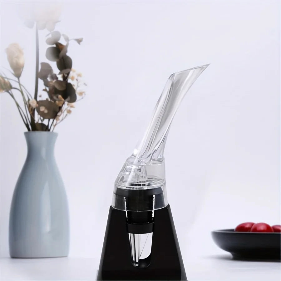 Premium Wine Aerator Pourer - Enhance Flavor Instantly