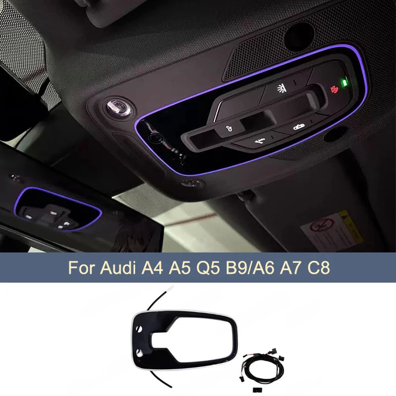 Audi A4/A5/Q5 32 Renkli RGB Ortam Aydınlatmalı LED Okuma Lambası