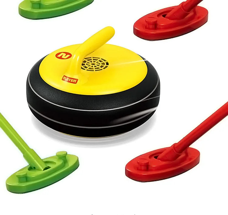 Curling Toy Set &ndash; Electric Suspended Curling Ball Game