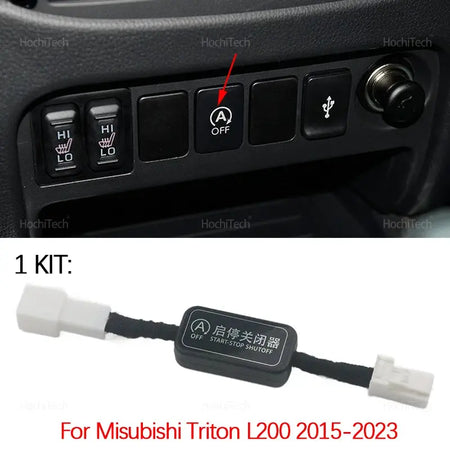Automatic Stop Start Engine System Off Cable Plug and Play Eliminator for Misubishi Triton L200 KJ KK KL 2015-2023 Accessories by InterCyprus Trading Ltd