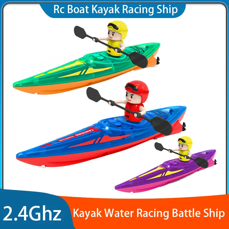 RC Boat Kayak Racing Ship Remote Control - Long Range 30m