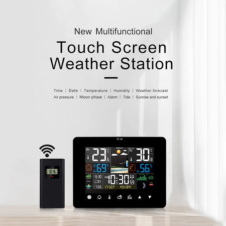 Multifunctional Weather Station &ndash; Touch Screen &amp; Wireless Sensor