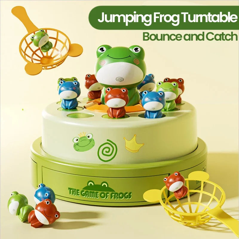 Frog Launch Disk With Music &ndash; Interactive Educational Toy