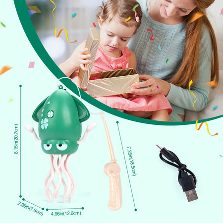 Dancing Squid Kids Electronic Pet Toy &ndash; Interactive Educational Fun