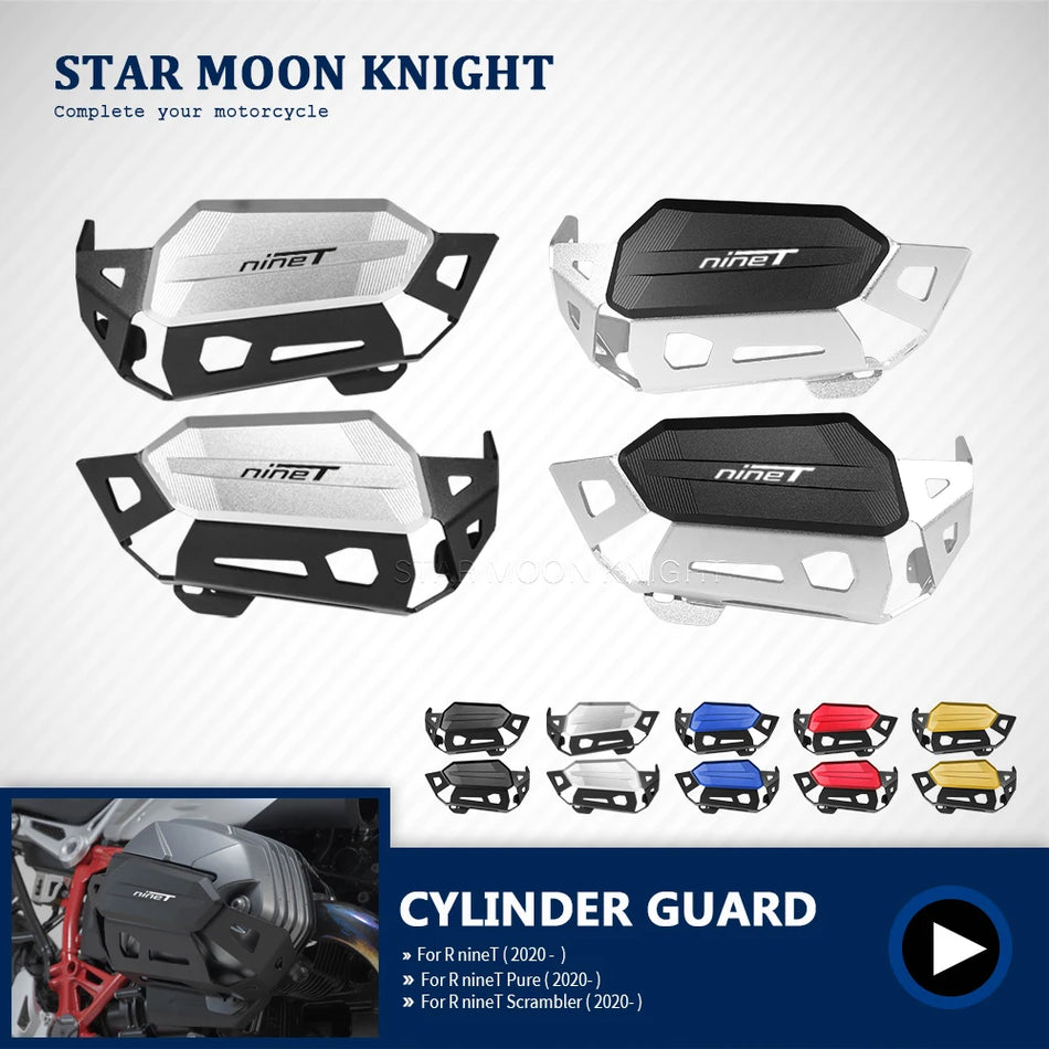 Защитный алюминиевый кожух цилиндра BMW R NineT для Scrambler, Pure 2020-2022 годов выпуска