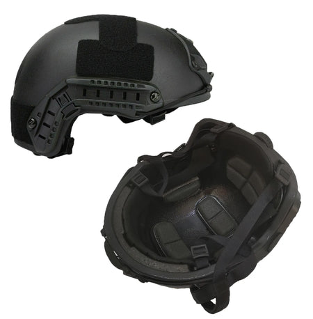 LPRED NIJ IIIA FAST Bulletproof Helmet MICH2000 &ndash; Compact fast black / L