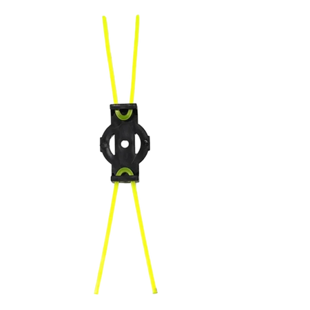 Simple Straw Rope Mower Head &ndash; Wear-Resistant Outdoor Garden Accessory 1pcs