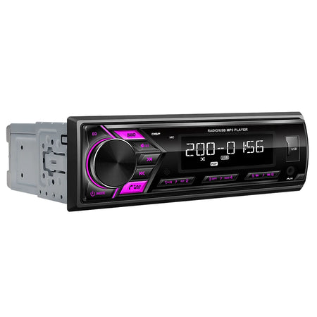 AKAMATE 1Din Car Radio MP3 Player &ndash; Bluetooth USB Charging CMD-3927