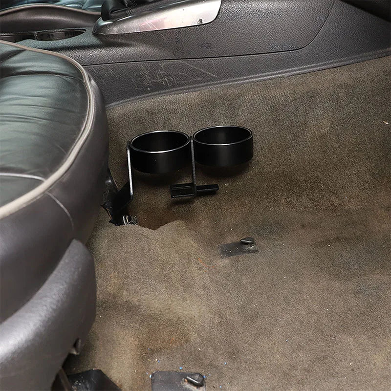 Стикер за поставка за чаши от черна алуминиева сплав за 2005 2009 H3