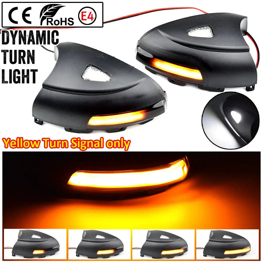 LED Mirror Turn Signal Lights Flowing Water for VW Tiguan MK1 by InterCyprus Trading Ltd