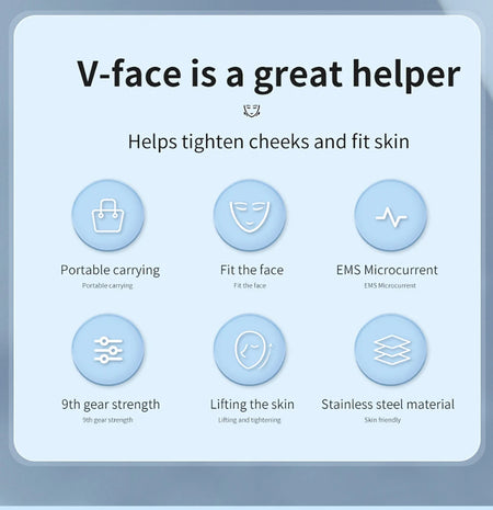 EMS Face Lifting Massager | Anti-Wrinkle, Firming &amp; Double Chin Remover