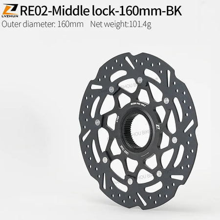 LVZHUN Carbon-Ceramic Brake Discs &ndash; Ultra-light For Shimano RE02-160-BK