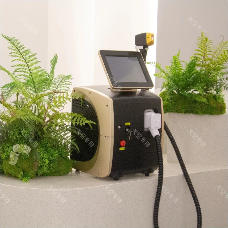 3 Bølgelængde Diode Laser Hårfjerning Stor Skærm Plus