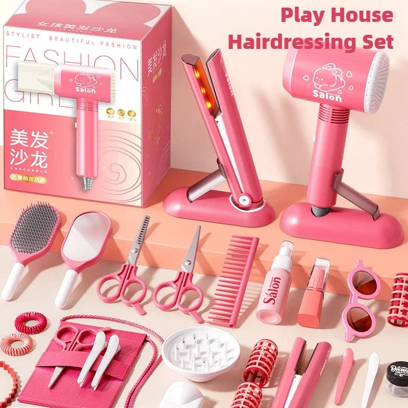 Girls Beauty Salon &ndash; Realistic Pretend Hair Styling Kit