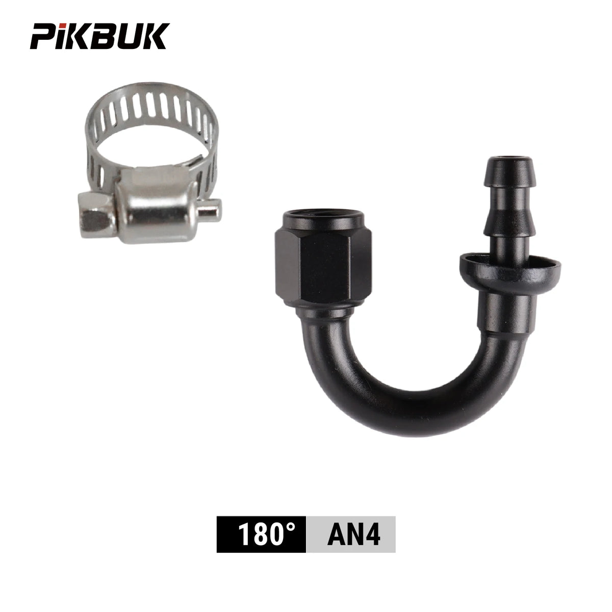 Reusable AN Push-On Hose Fittings With 0 45 90 180 Angles For Fuel Lines by InterCyprus Trading Ltd