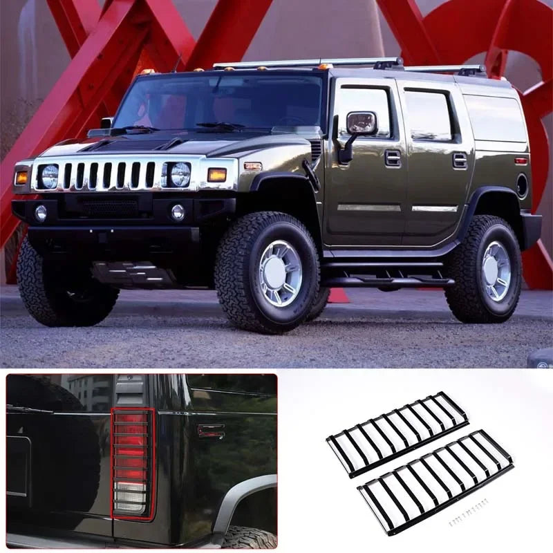 Kryt mřížky zadních světel Hummer H2 černý autodíly 2003 2009