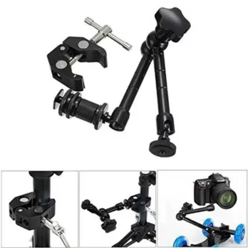 Adjustable Super Clamp Articulated Arm for Camera and Lighting
