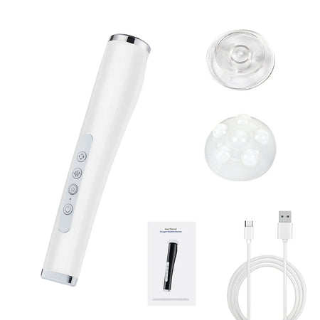 Oxygen Bubble Pen CO2 Facial Machine &ndash; Skin Rejuvenation White