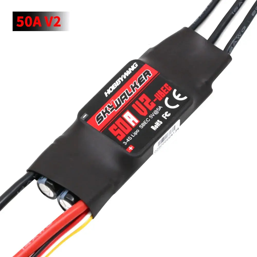 Hobbywing Skywalker 40A 50A 60A 80A 15A 20A 30A 100A 120A V2 130A160A ESC Speed Controller With UBEC For RC Airplanes Helicopter by InterCyprus Trading Ltd