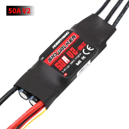 Hobbywing Skywalker 40A 50A 60A 80A 15A 20A 30A 100A 120A V2 130A160A ESC Speed Controller With UBEC For RC Airplanes Helicopter by InterCyprus Trading Ltd