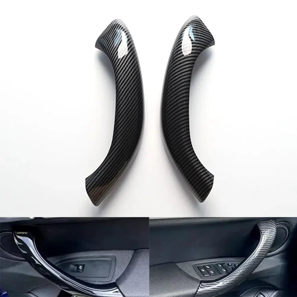 2 Pcs X1 X2 F48 F49 F39 2016-2020 Car Interior Door Pull Handle Outer Cover Trim Replacement For BMW by InterCyprus Trading Ltd