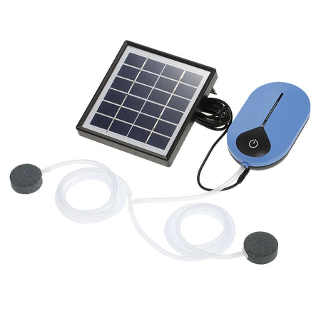 1.5W 3600mAh Solar Oxygen Pump &ndash; Night Time Operation Mini Fountain